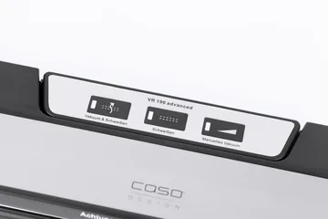Caso Advanced Multi-cycle vakuummaskine - Stål-sort - Caso