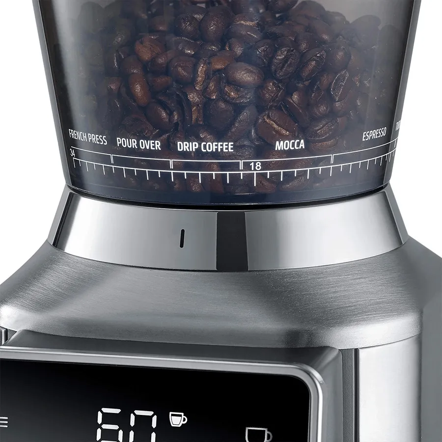 Caso Barista Chef Pro kaffekværn, Sort Caso