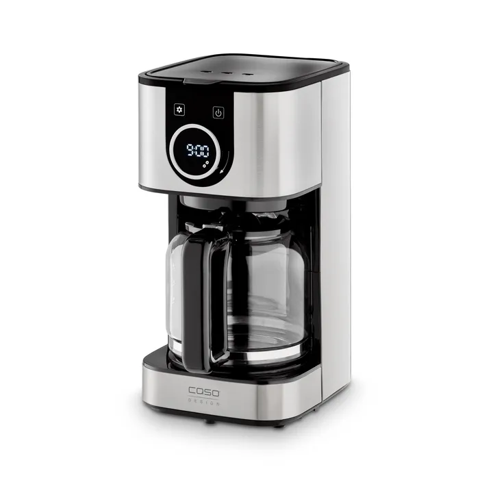 Caso Design Selection C kaffemaskine - Stål-sort, 12 kopper - Caso