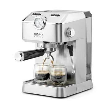 Caso Gourmet espressomaskine - Sølv - Caso