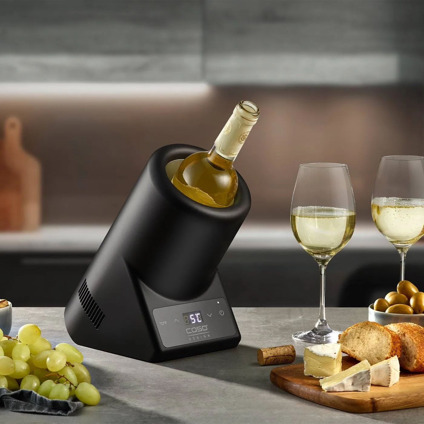 Caso WineCase One vinkøler, Sort Caso