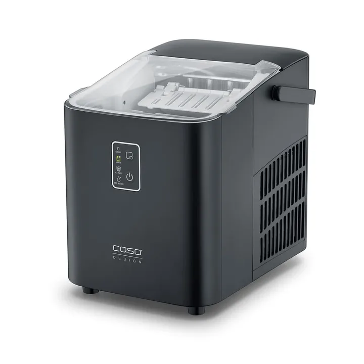 IceChef kompakt isterningemaskine - Mat sort - Caso