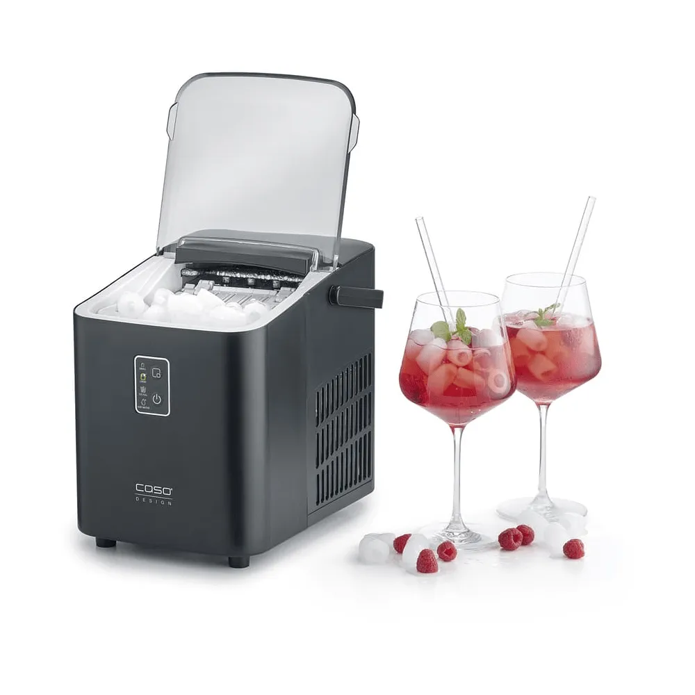 IceChef kompakt isterningemaskine, Mat sort Caso