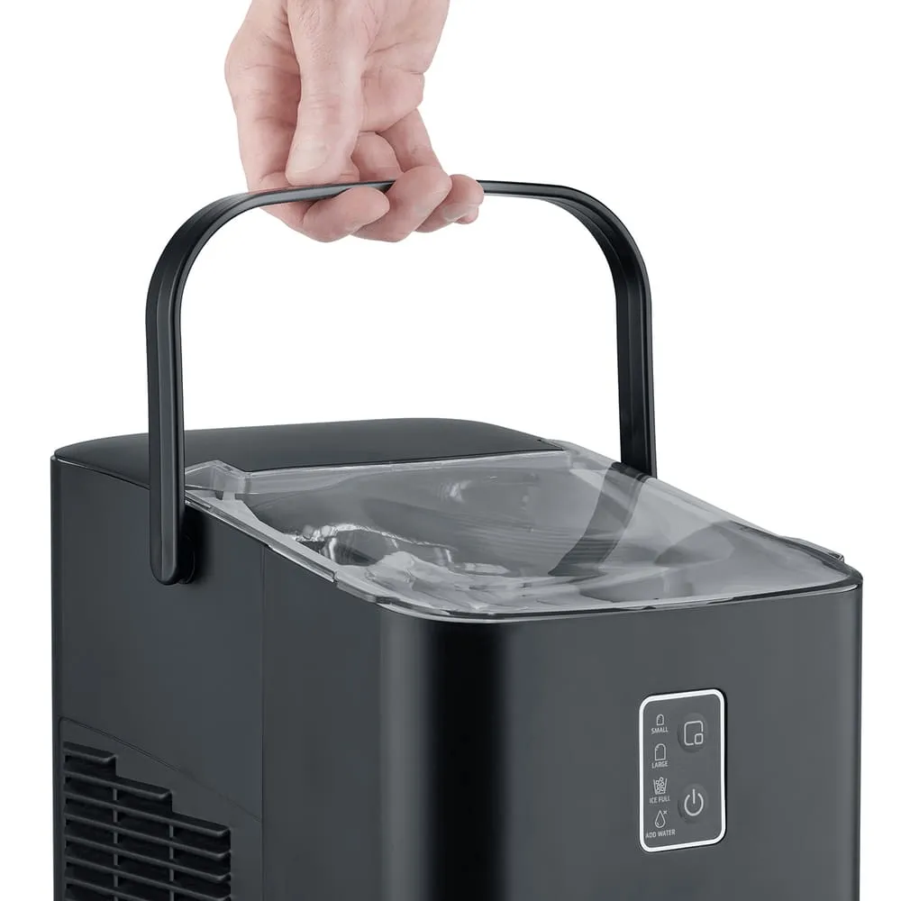 IceChef kompakt isterningemaskine, Mat sort Caso
