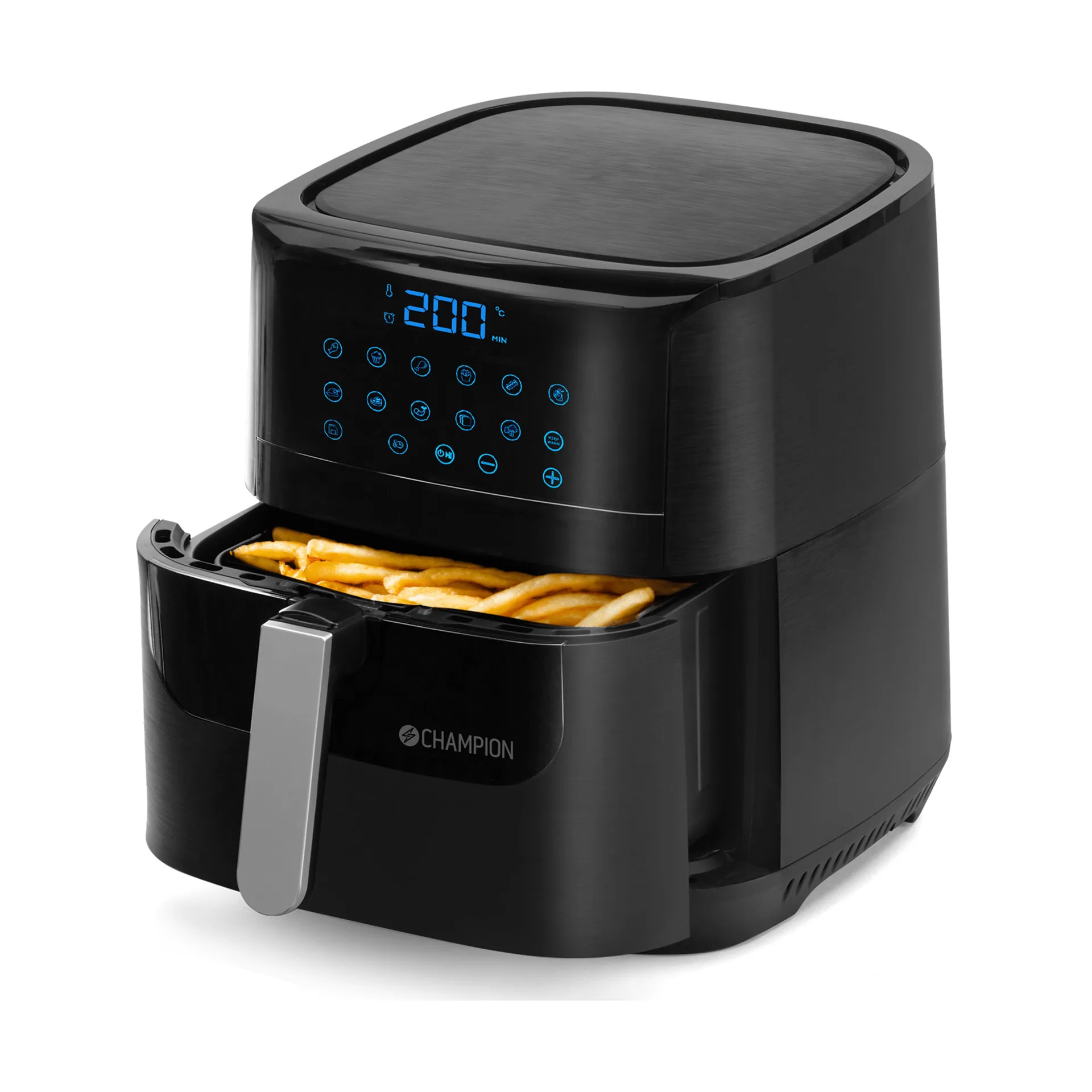 Champion Ceramic airfryer XL, Sort, 5,5 L Champion