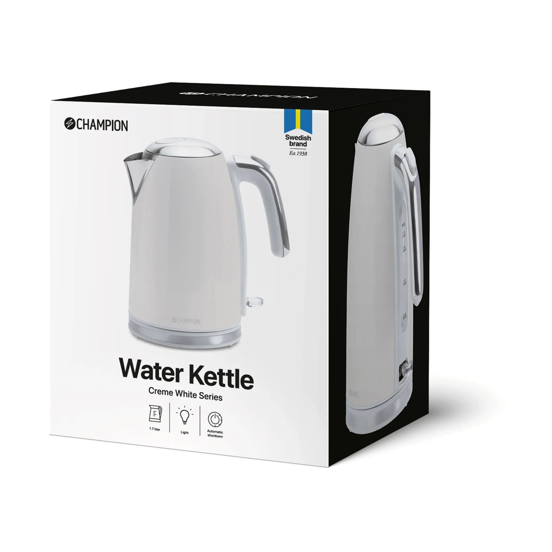 Champion Creme White elkedel, Beige, 1,7 L Champion