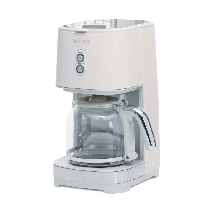 Champion Creme White kaffemaskine - Beige, 12 kopper - Champion