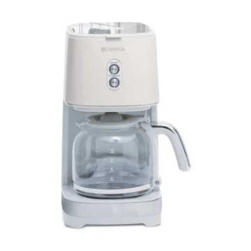 Champion Creme White kaffemaskine - Beige, 12 kopper - Champion