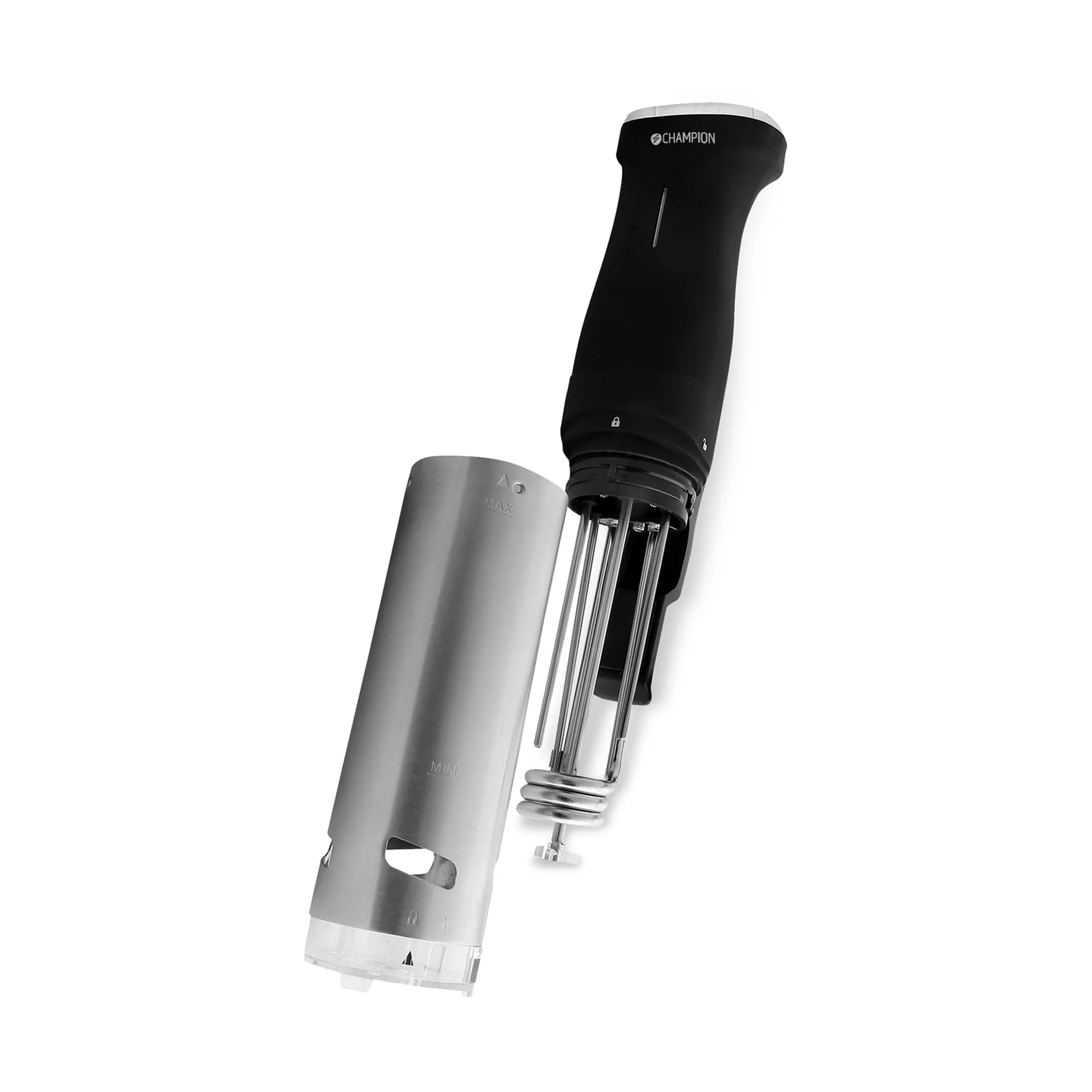 Champion Precision sous vide, Rustfrit stål-sort Champion