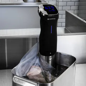 Champion Precision sous vide - Rustfrit stål-sort - Champion