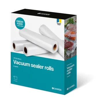 Champion rulleplast 20x300 cm - transparent, 4 stk. - Champion