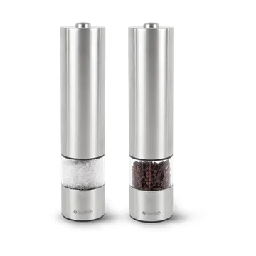 Champion SPK100 salt- og peberkværn sæt - Rustfrit stål - Champion