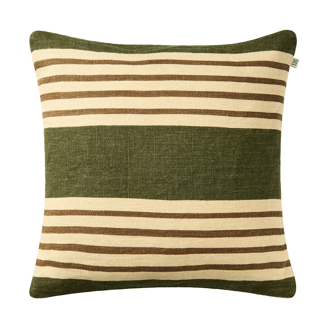 Aria pudebetræk, Cactus green-taupe, 50x50 cm Chhatwal & Jonsson