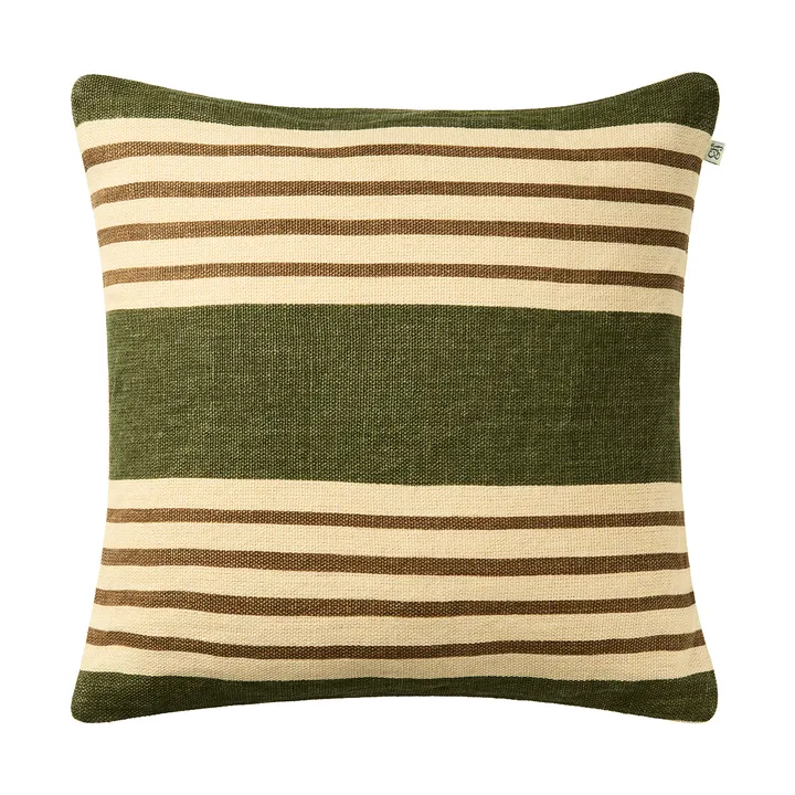 Aria pudebetræk - Cactus green-taupe, 50x50 cm - Chhatwal & Jonsson