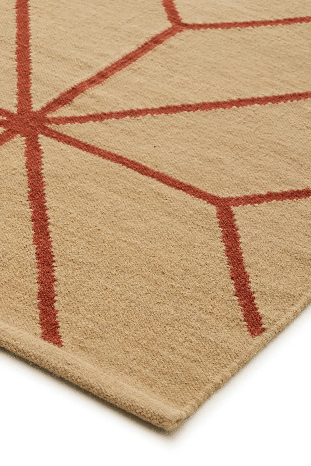 Ayur tæppe, Beige-Rust, 320x230 cm Chhatwal & Jonsson