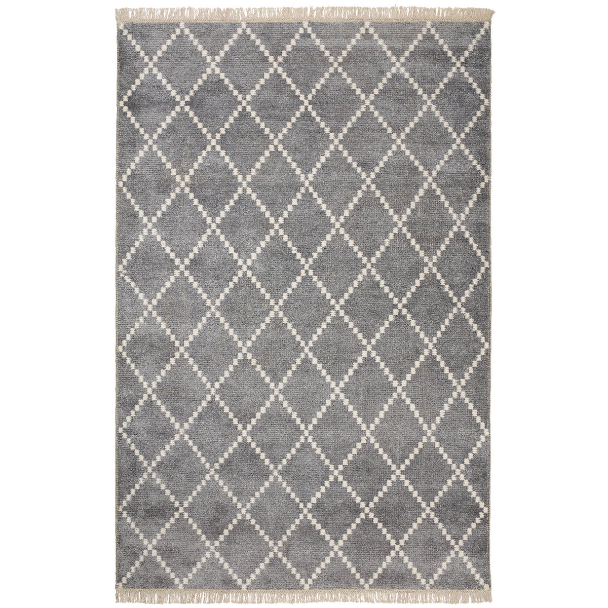Chhatwal & Jonsson Kochi tæppe 230×320 cm Grey/White