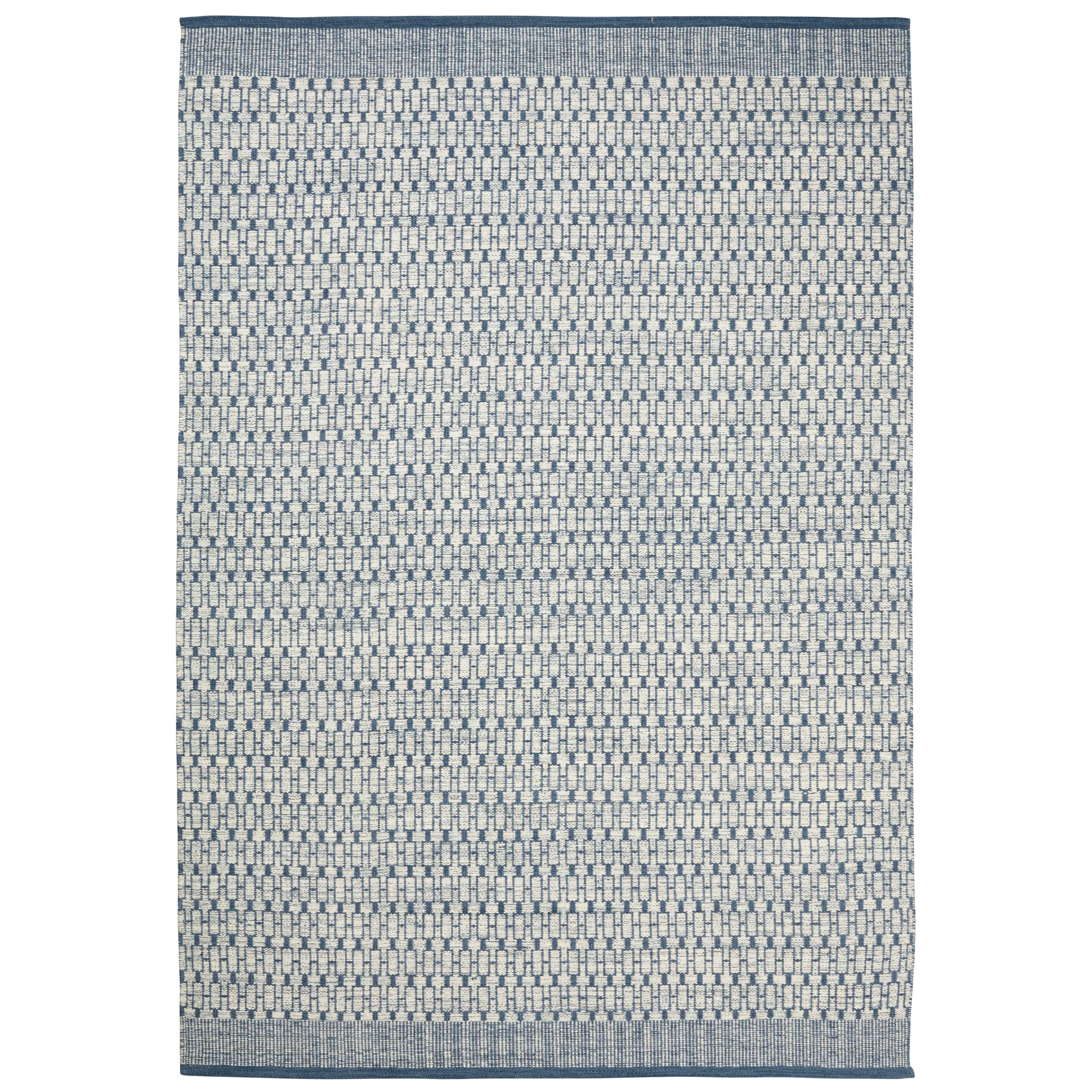 Mahi gulvtæppe 200x300 cm, Off white/blå Chhatwal & Jonsson