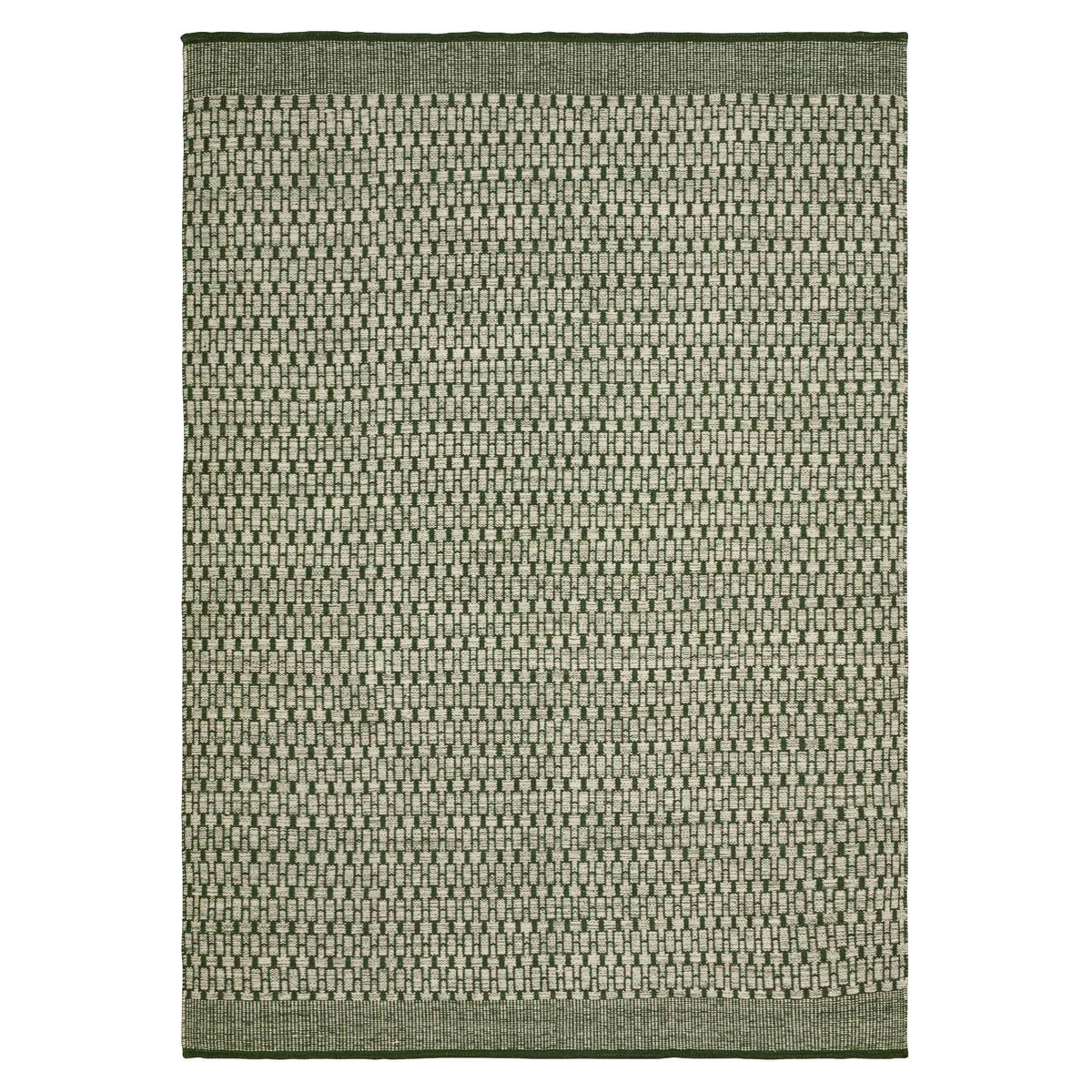 Chhatwal & Jonsson Mahi gulvtæppe 200×300 cm Offwhite/Green
