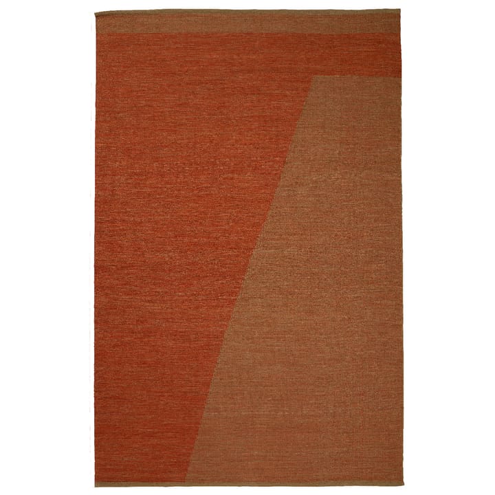 Una uldtæppe 230x320 cm - Rust/Beige - Chhatwal & Jonsson
