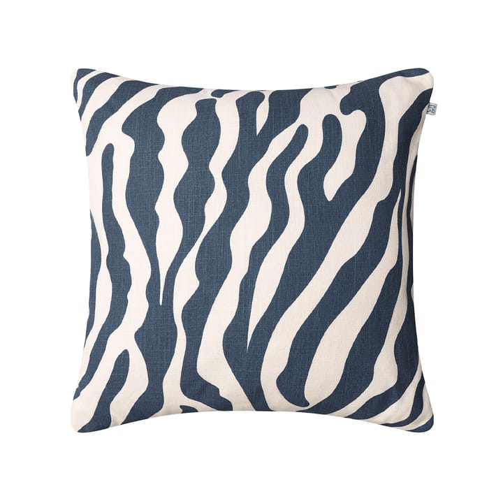 Zebra Outdoor pude, 50x50, blue/offwhite, 50 cm Chhatwal & Jonsson