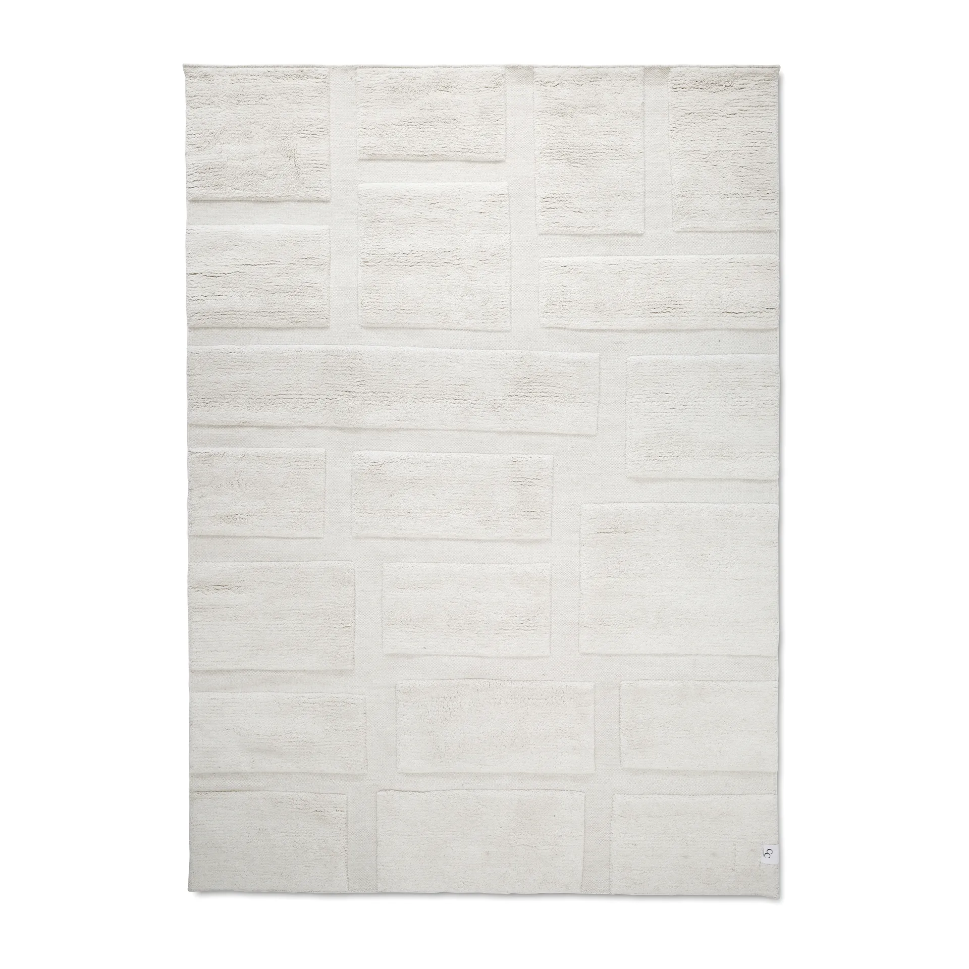 Bricks uldtæppe 250x350 cm, Ivory Classic Collection