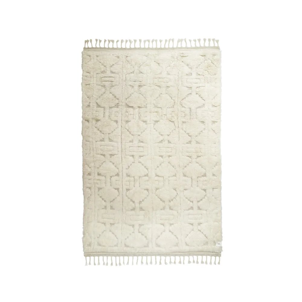 Casablanca tæppe, hvid, 200x300 cm Classic Collection