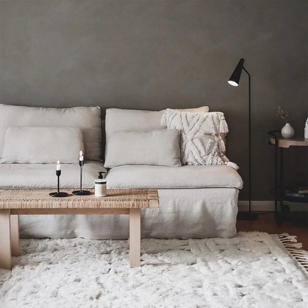 Casablanca tæppe, hvid, 200x300 cm Classic Collection