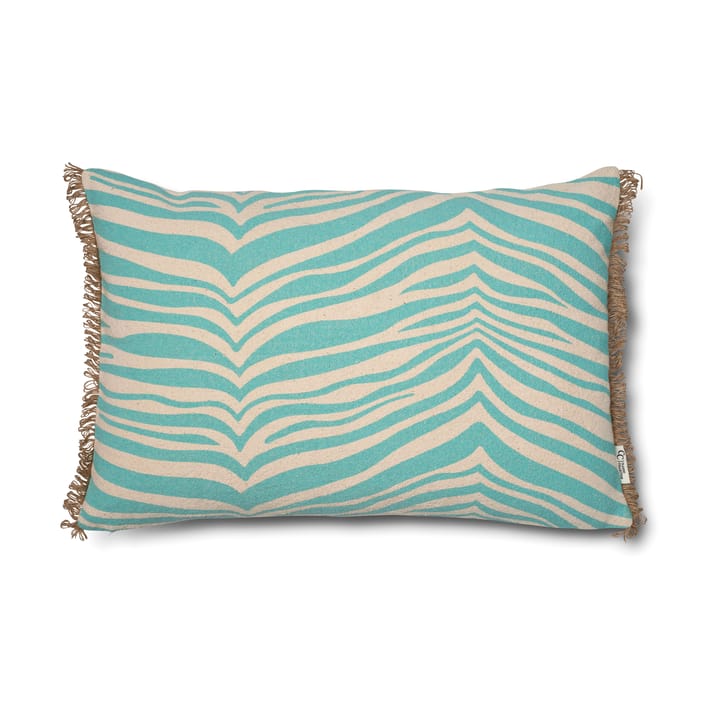 Classic Collection Zebra pude 40x60 cm - Aqua - Classic Collection