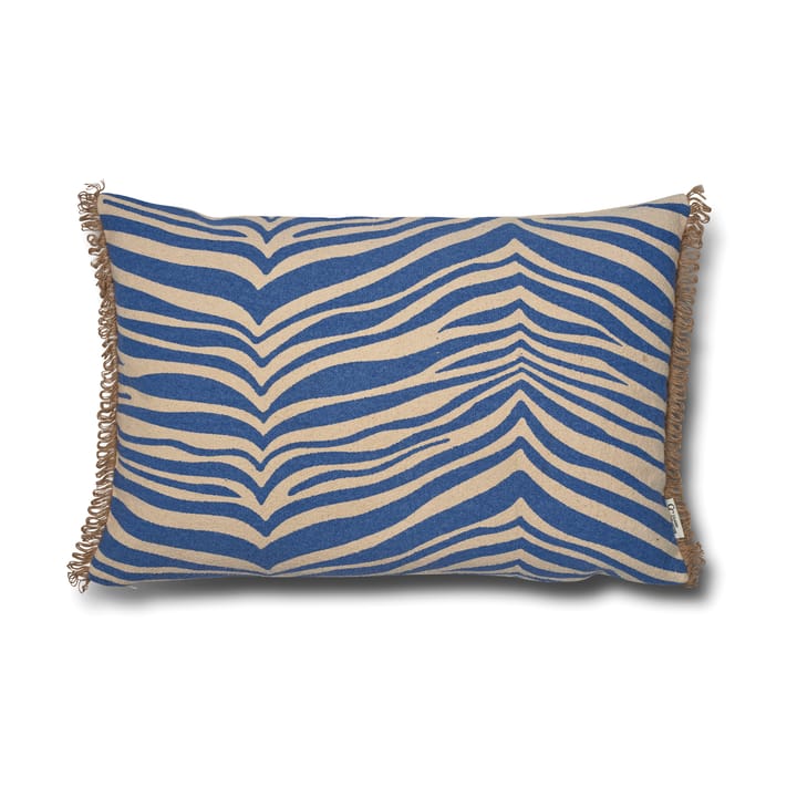 Classic Collection Zebra pude 40x60 cm - Blue - Classic Collection