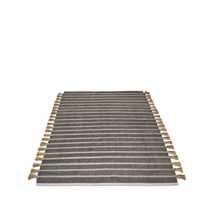 Cochin tæppe, sort/jute, 200x300 cm Classic Collection