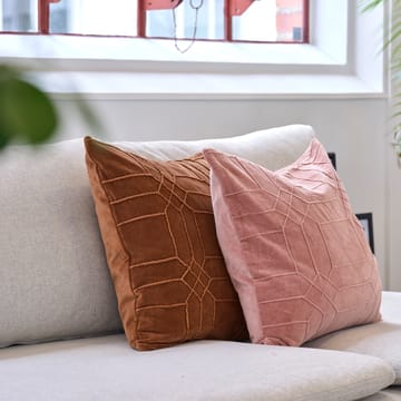 Delhi pudebetræk 50x50 cm - Dusty coral - Classic Collection