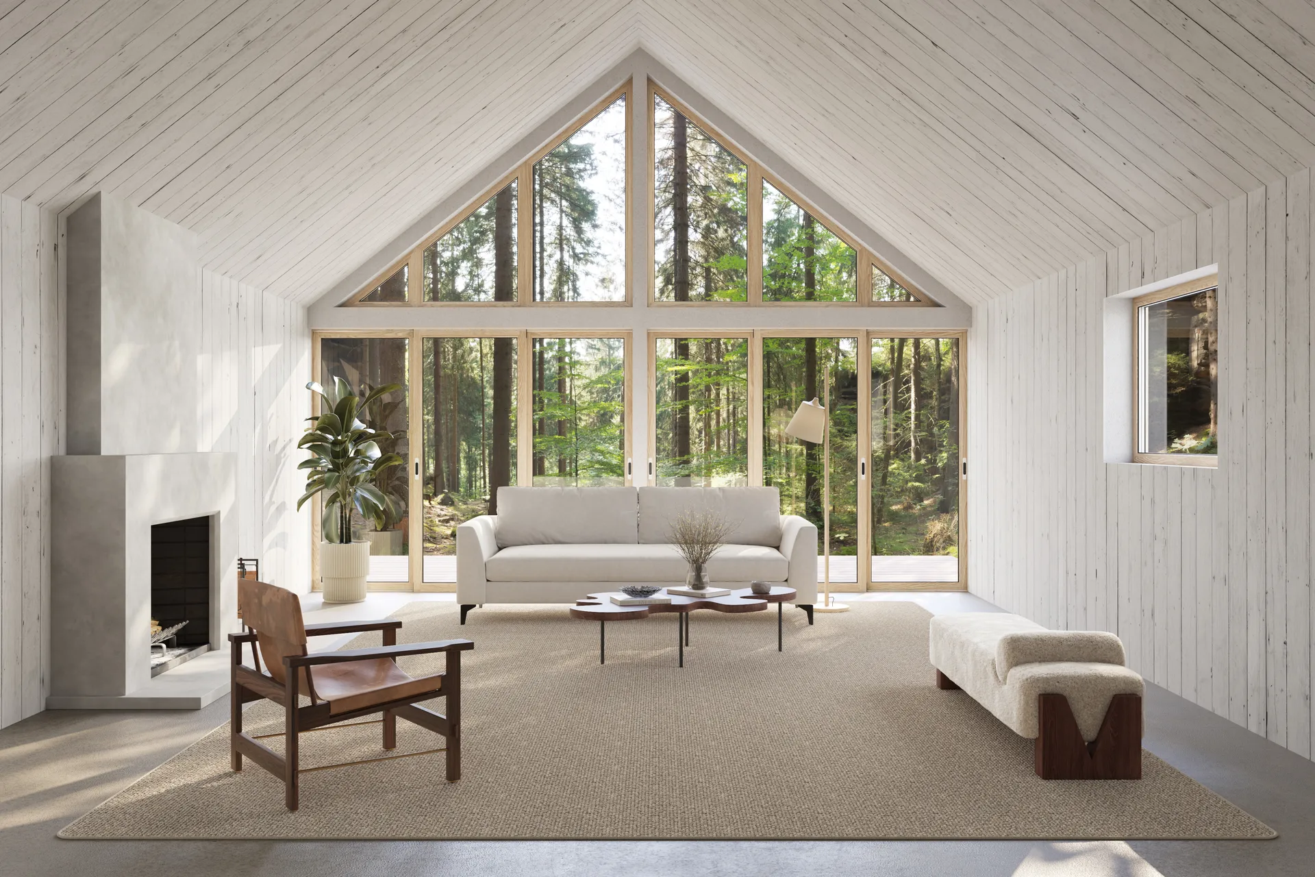 Fjellmyr tæppe, Naturbeige, 140x200 cm Classic Collection