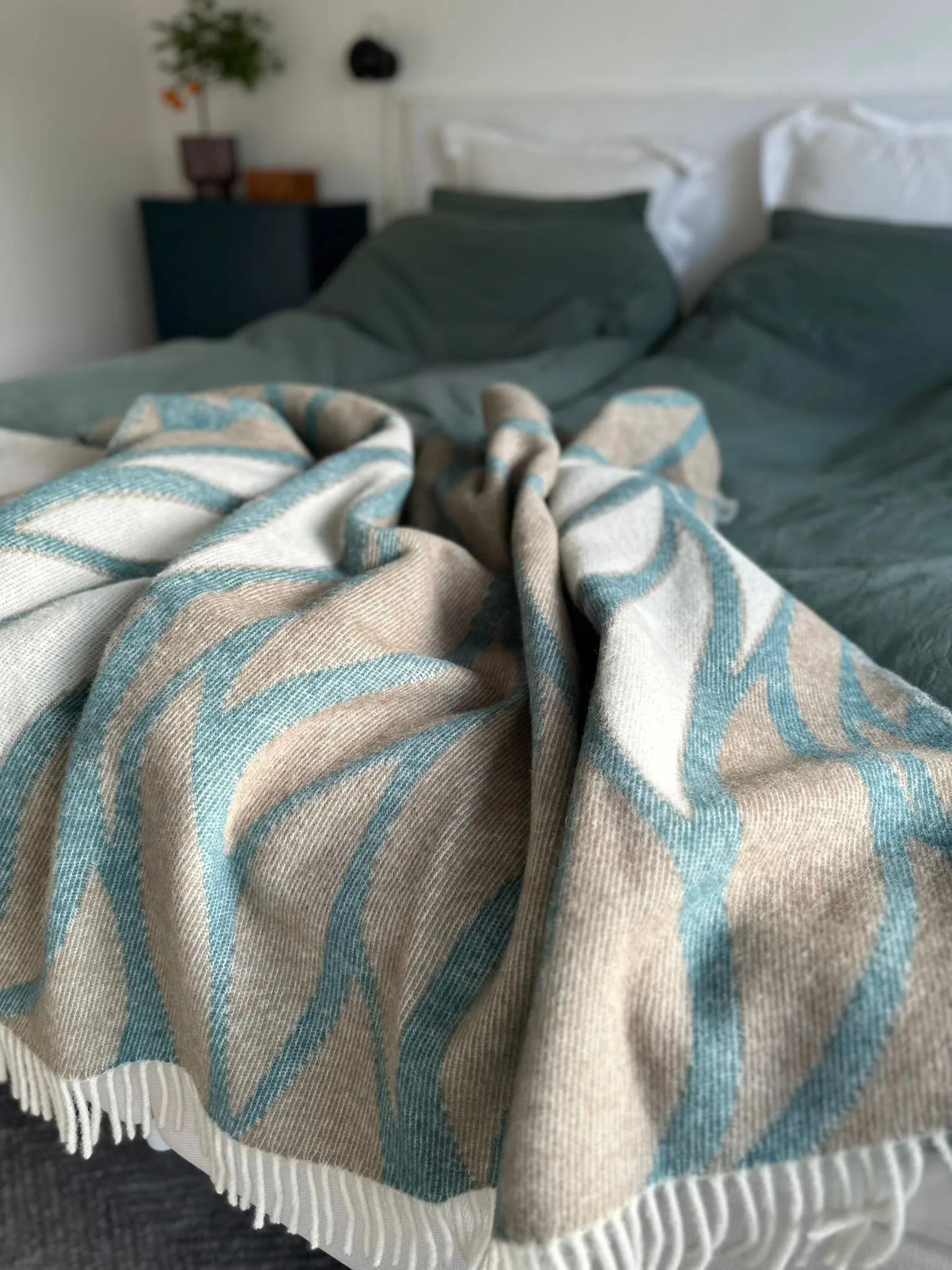 Folia plaid 130x180 cm, Teal Classic Collection