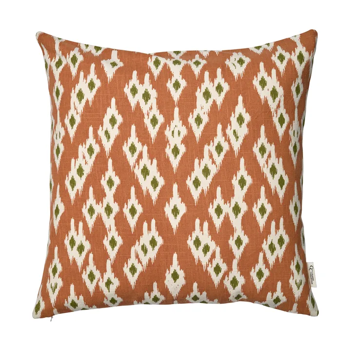 Ikat Diamond pudebetræk 50x50 cm - Brown - Classic Collection