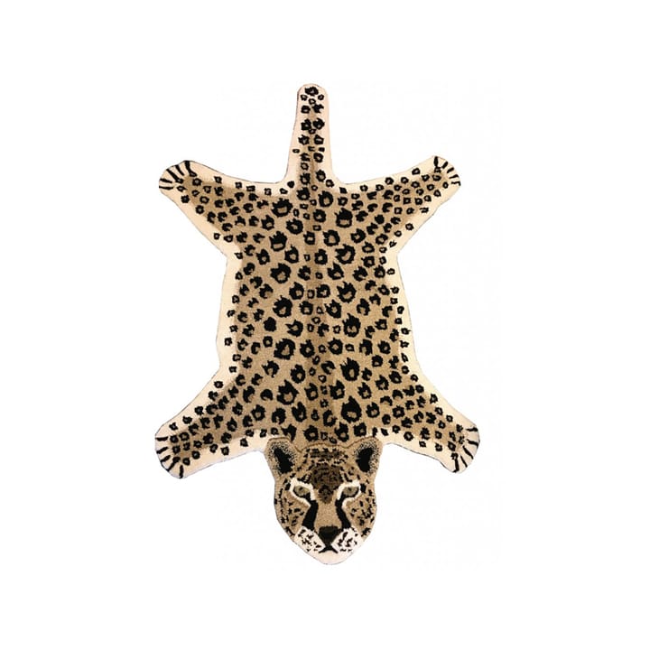 Leopard tæppe, natur, 90x150 cm Classic Collection