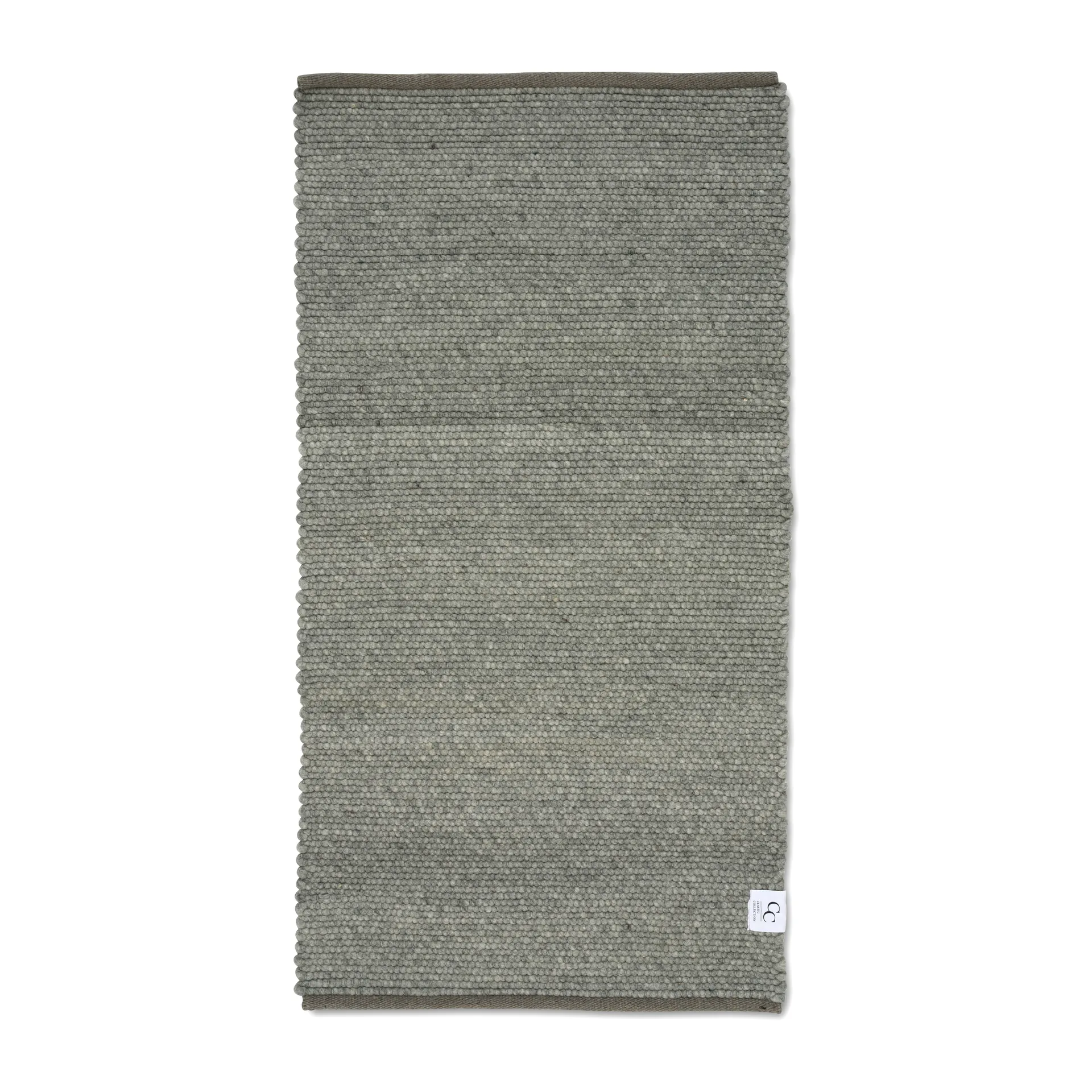 Merino entrétæppe/løber, Green, 80x150 cm Classic Collection