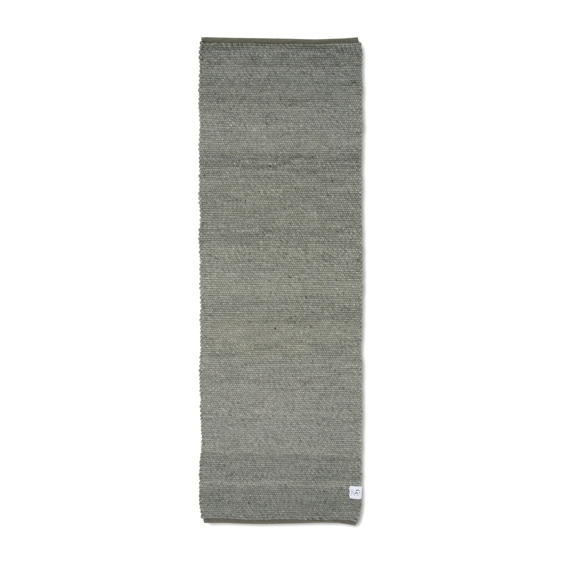Merino entrétæppe/løber, Green, 80x250 cm Classic Collection