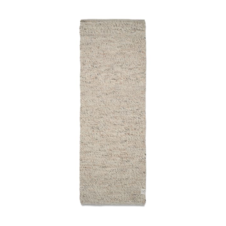 Merino entrétæppe/løber - Natural-beige, 80x300 cm - Classic Collection