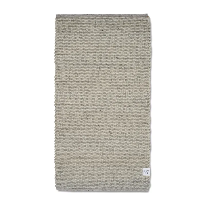 Merino løber - Concrete, 80x150 cm - Classic Collection