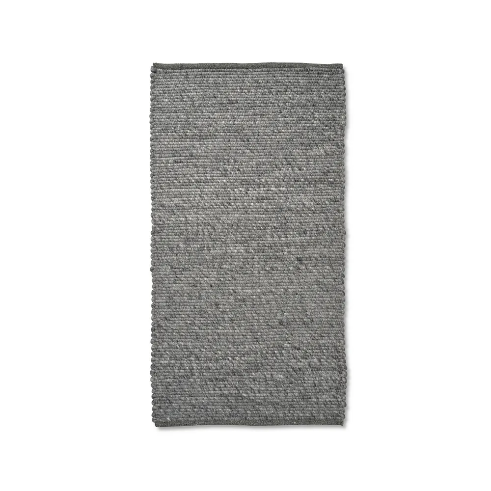 Merino løber, Granit, 80x250 cm Classic Collection