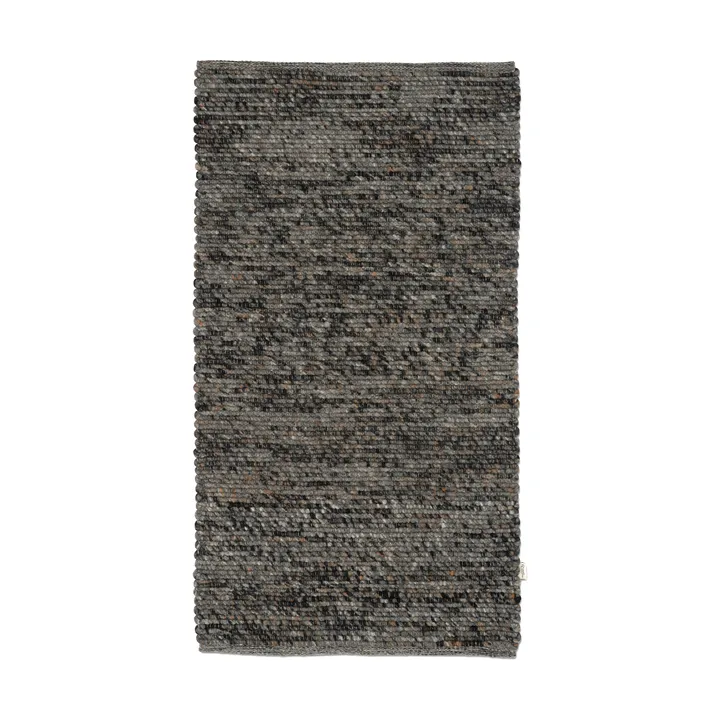 Merino løber - Grey-melange, 80x150 cm - Classic Collection