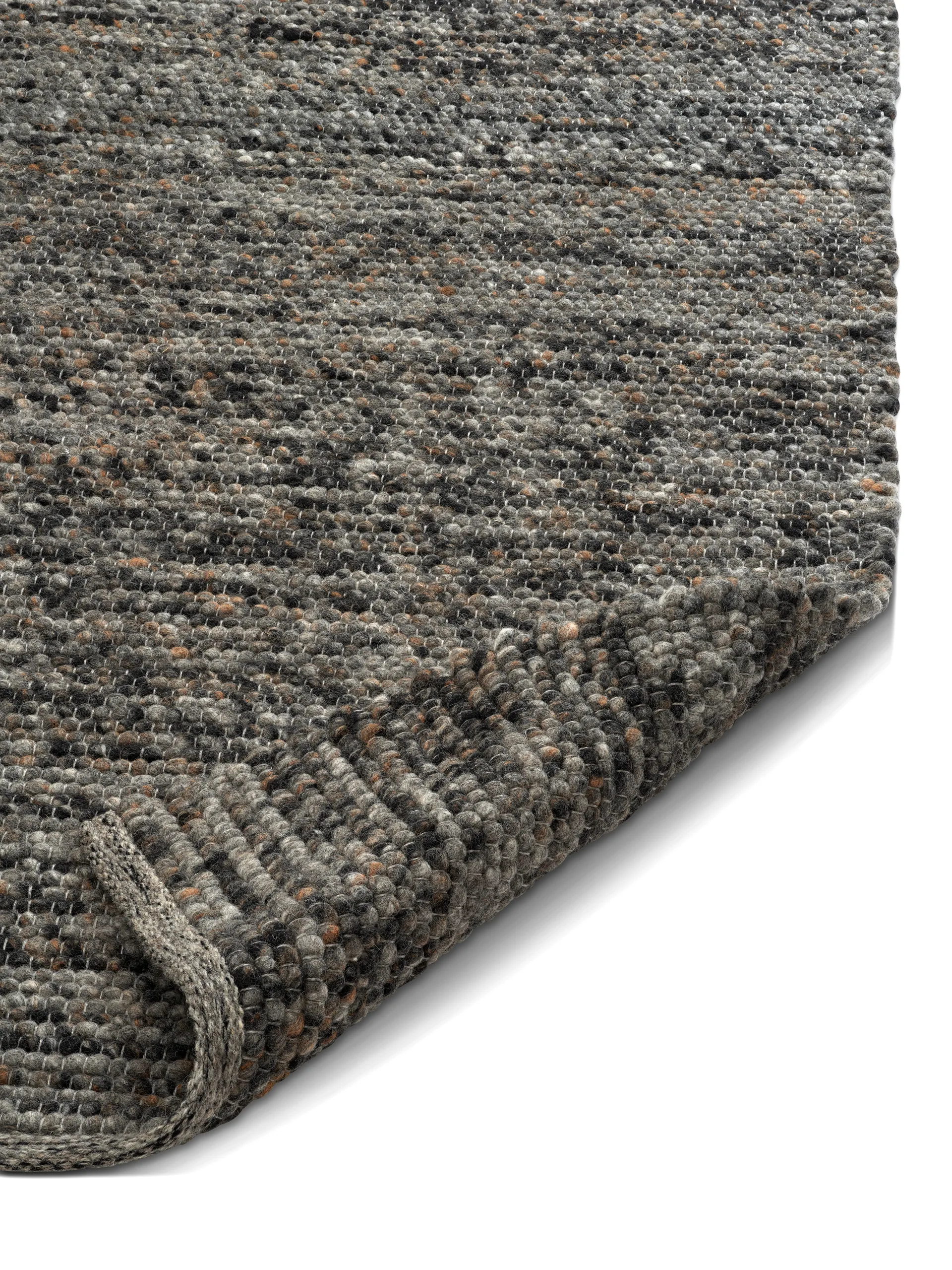 Merino løber, Grey-melange, 80x150 cm Classic Collection