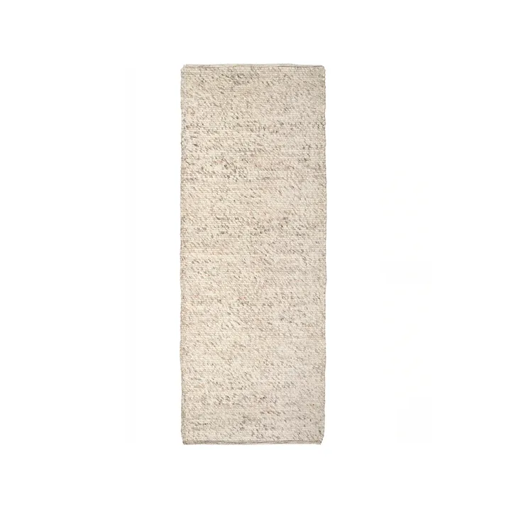 Merino løber - Naturbeige, 80x150 cm - Classic Collection