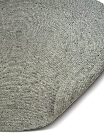 Merino uldtæppe rund Ø240 cm - Green - Classic Collection