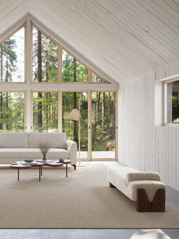 Nordklint tæppe - Naturgrå, 140x200 cm - Classic Collection