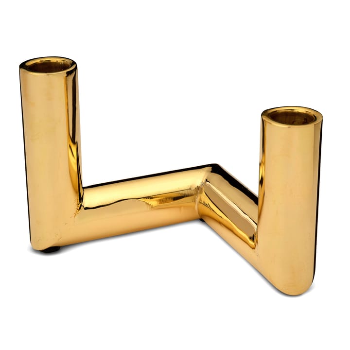 Pipe lysestage 11 cm, Messing Classic Collection
