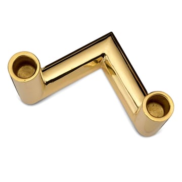 Pipe lysestage 11 cm - Messing - Classic Collection