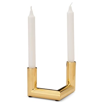 Pipe lysestage 11 cm - Messing - Classic Collection