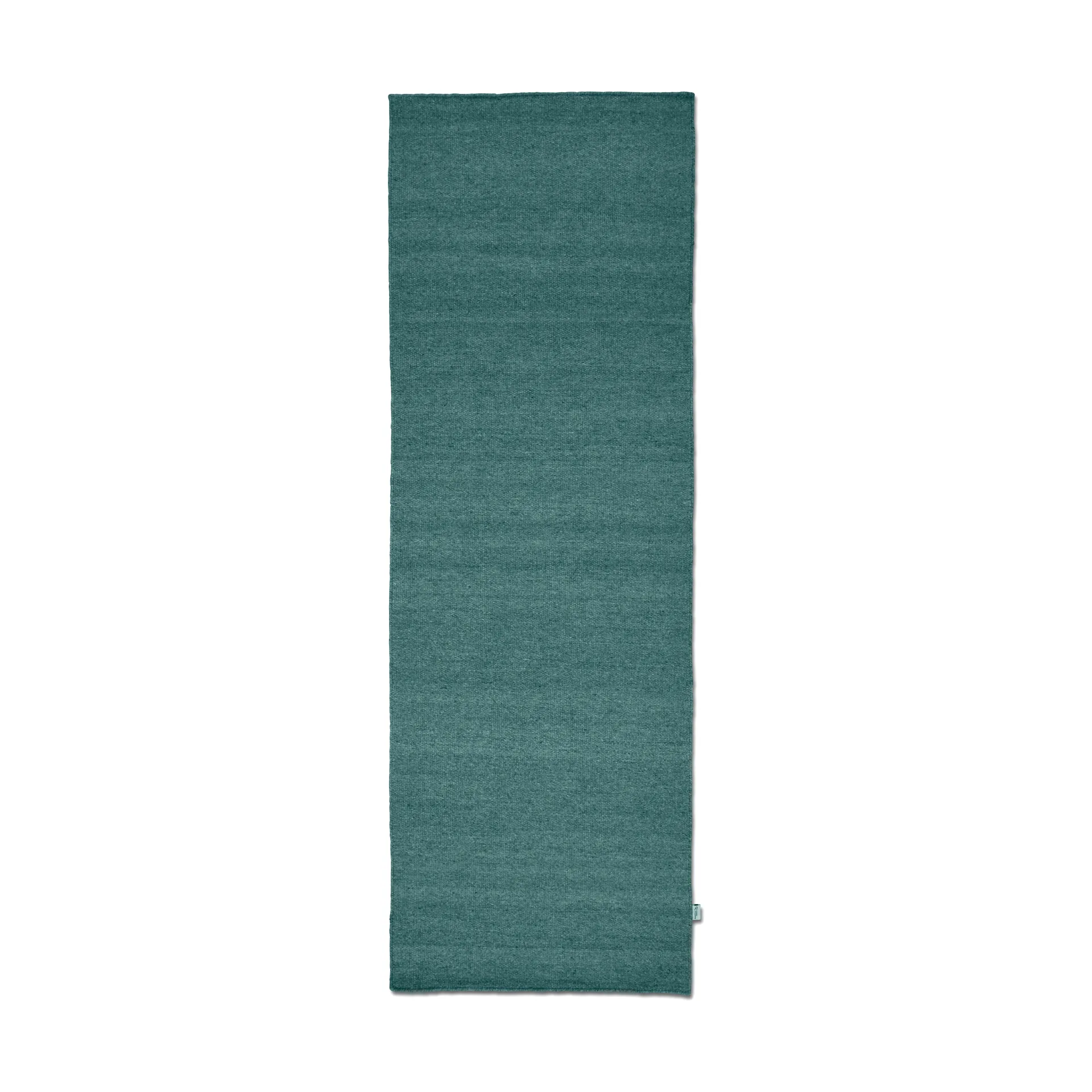 Plain løber, Teal, 80x250 cm Classic Collection