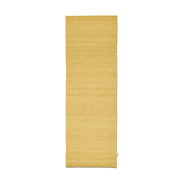 Plain løber - Yellow, 80x250 cm - Classic Collection
